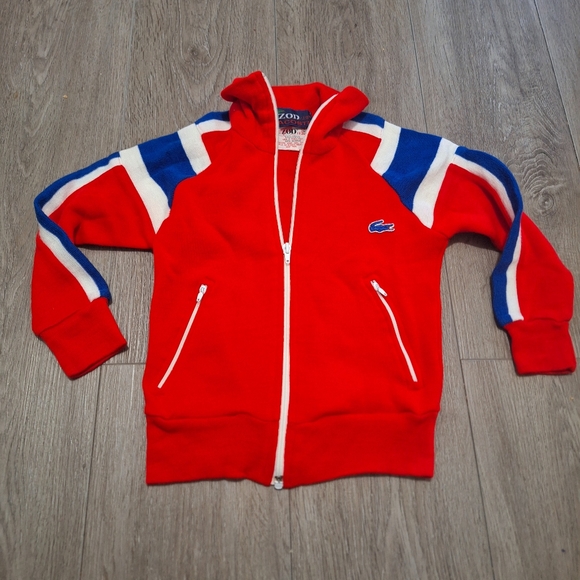 Vintage 70's - 80's Lacoste Izod Sweater Childs size 4 Acrylic - Picture 4 of 5